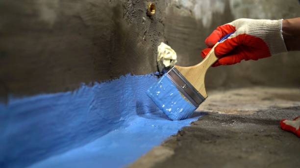 Crawl space vapor barrier installation in New Bavaria, OH